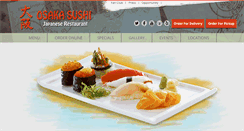 Desktop Screenshot of osakasushi.com